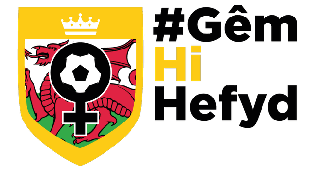 #GêmHiHefyd (Her Game Too Cymru) logo